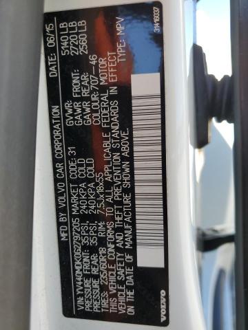 2016 VOLVO XC60 T5 PR - YV440MDK0G2797205