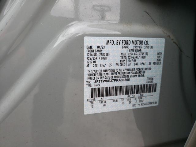 2023 FORD MAVERICK X - 3FTTW8E37PRA36808