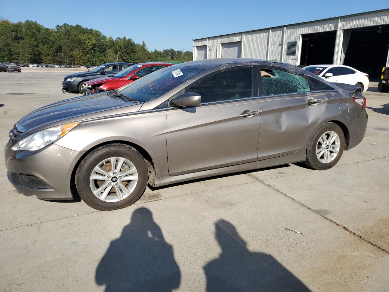 Lot #2969715288 2014 HYUNDAI SONATA GLS