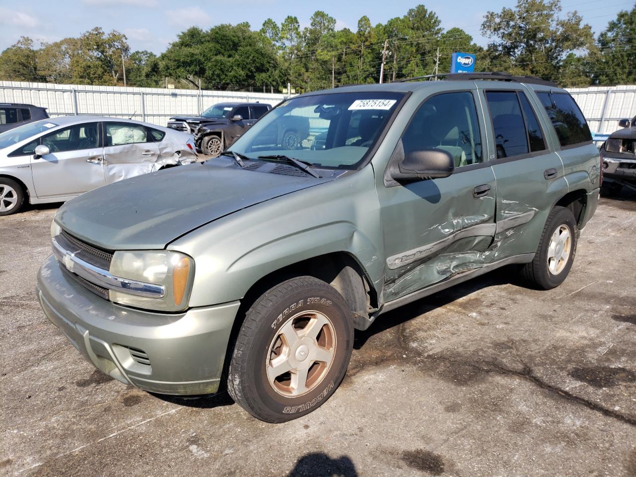 Lot #2943151383 2003 CHEVROLET TRAILBLAZE