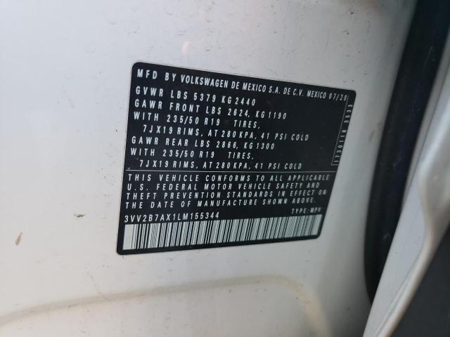 2020 VOLKSWAGEN TIGUAN SE - 3VV2B7AX1LM155344