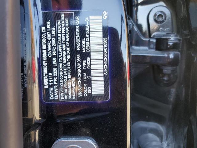 2019 INFINITI QX30 LUXE SJKCH5CR9KA010565