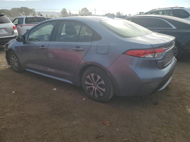 TOYOTA COROLLA LE 2022 gray  hybrid engine JTDEAMDE8NJ045852 photo #3