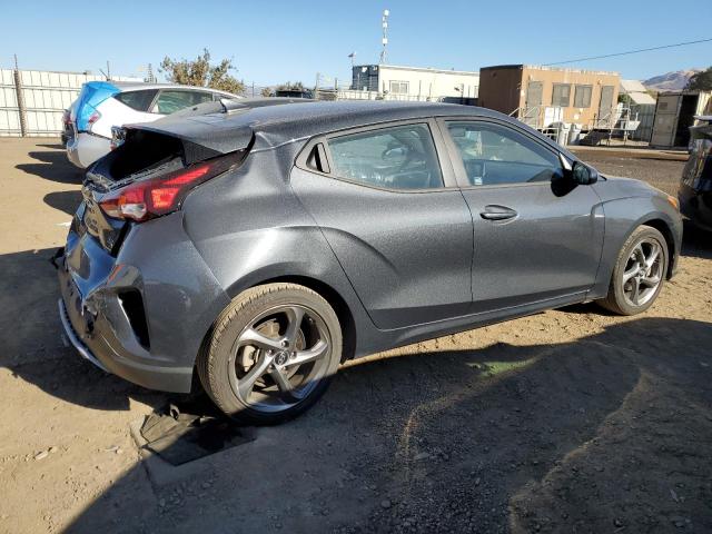 HYUNDAI VELOSTER B 2019 gray  gas KMHTG6AF2KU018618 photo #4