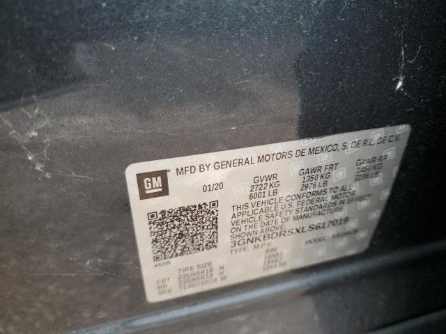 2020 CHEVROLET BLAZER 3LT - 3GNKBDRSXLS617019