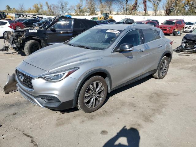 INFINITI QX30 BASE 2017 silver  gas SJKCH5CR0HA033743 photo #1