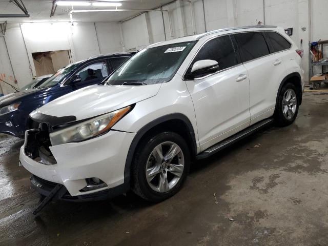 VIN 5TDDKRFH5GS268045 2016 Toyota Highlander, Limited no.1