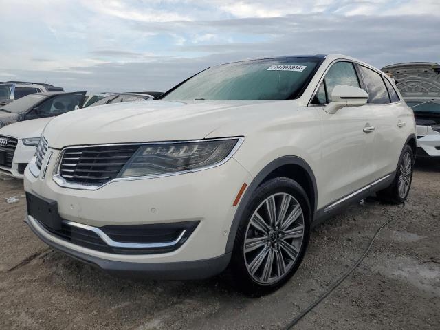 2016 LINCOLN MKX BLACK #2905203537