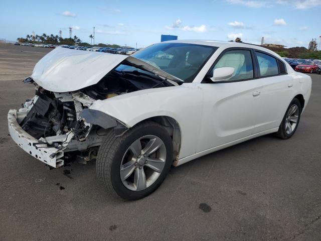 DODGE CHARGER SX 2016 white  flexible fuel 2C3CDXHG0GH149546 photo #1