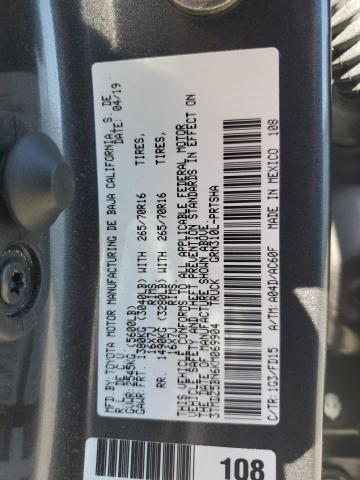 VIN 3TMDZ5BN6KM069904 2019 Toyota Tacoma, Double Cab no.12