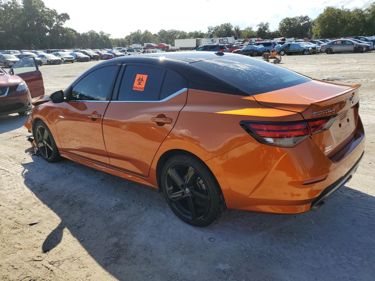 Lot #2994377031 2021 NISSAN SENTRA SR