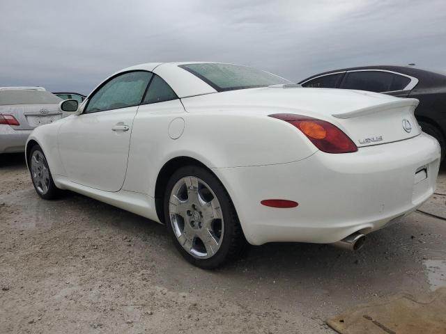 LEXUS SC 430 2004 white converti gas JTHFN48Y840058858 photo #3