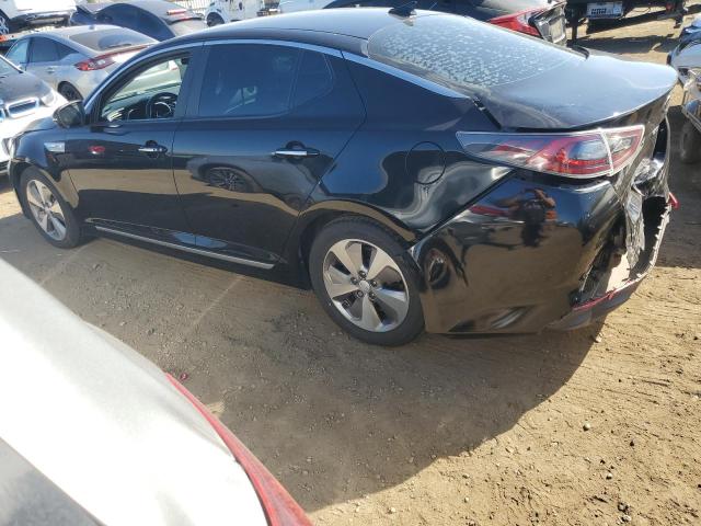 KIA OPTIMA HYB 2015 black  hybrid engine KNAGN4AD8F5084201 photo #3