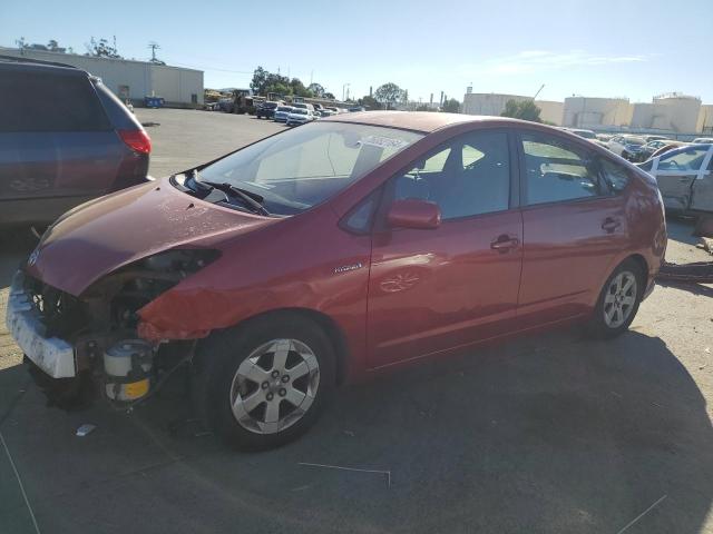 TOYOTA PRIUS 2007 red  hybrid engine JTDKB20U773286388 photo #1