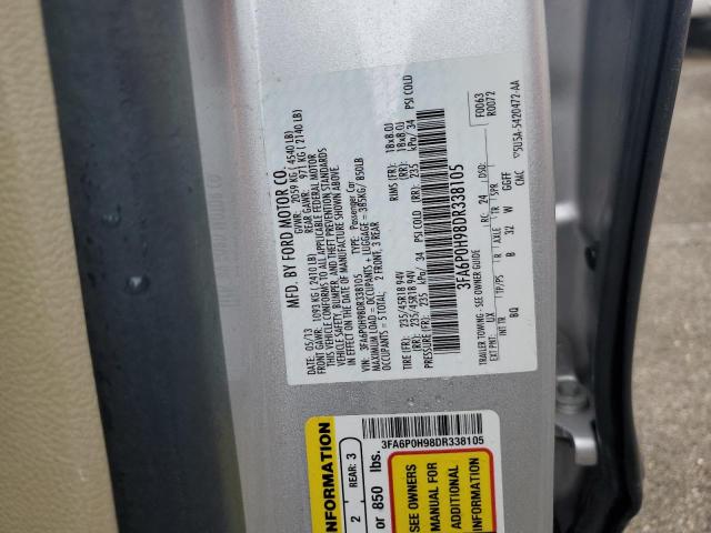 VIN 3FA6P0H98DR338105 2013 Ford Fusion, SE no.13