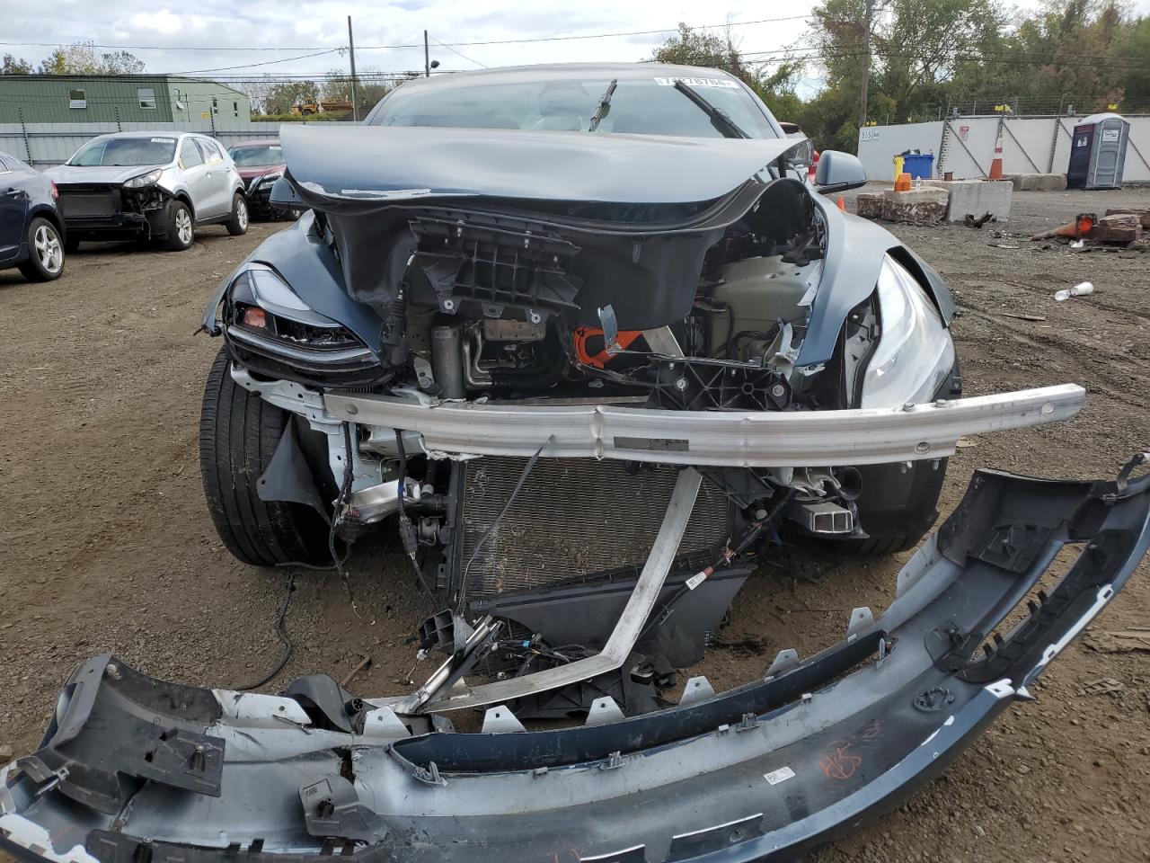 Lot #2921101502 2023 TESLA MODEL 3