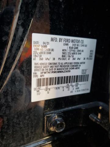 2021 FORD MUSTANG MA - 3FMTK1RM3MMA23659