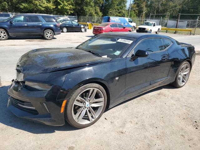 CHEVROLET CAMARO LT 2017 black coupe gas 1G1FB1RS4H0181462 photo #1