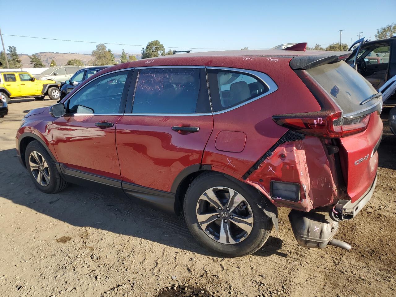 Lot #2991786280 2021 HONDA CR-V LX