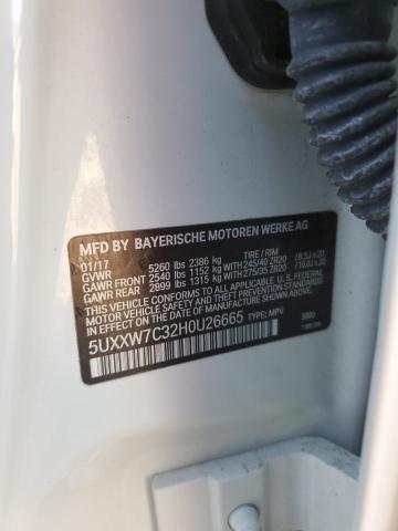 2017 BMW X4 XDRIVEM - 5UXXW7C32H0U26665