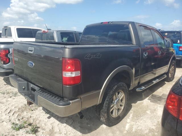 FORD F150 SUPER 2005 black  gas 1FTPW14595FB73884 photo #4