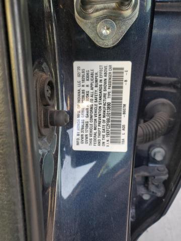 2020 HONDA CIVIC LX - 19XFC2F66LE013890