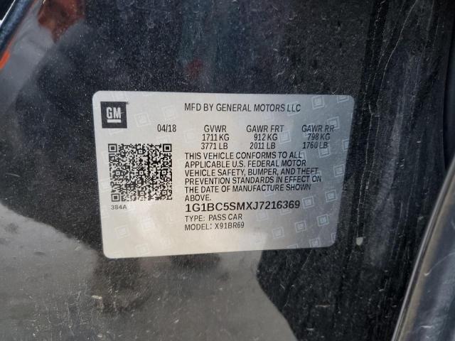2018 CHEVROLET CRUZE LS - 1G1BC5SMXJ7216369