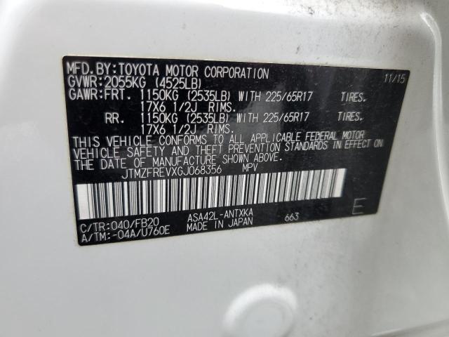 2016 TOYOTA RAV4 LE - JTMZFREVXGJ068356