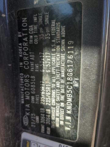 2016 KIA SEDONA LX - KNDMB5C18G6176119