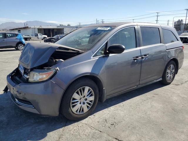 VIN 5FNRL5H24EB041953 2014 Honda Odyssey, LX no.1