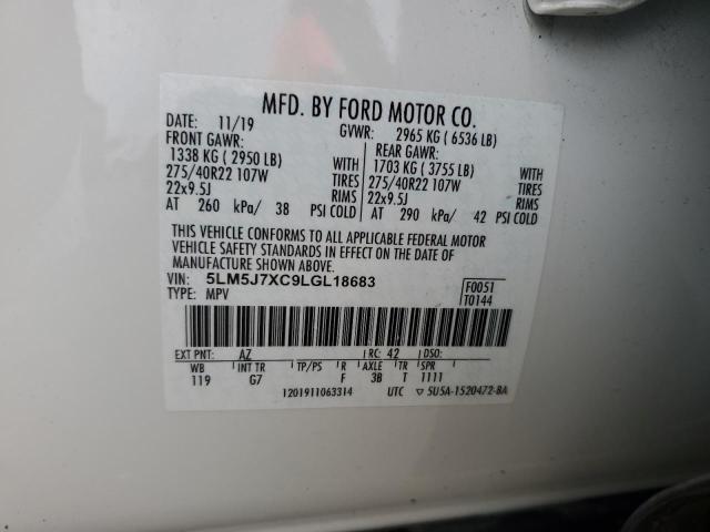 2020 LINCOLN AVIATOR RE - 5LM5J7XC9LGL18683