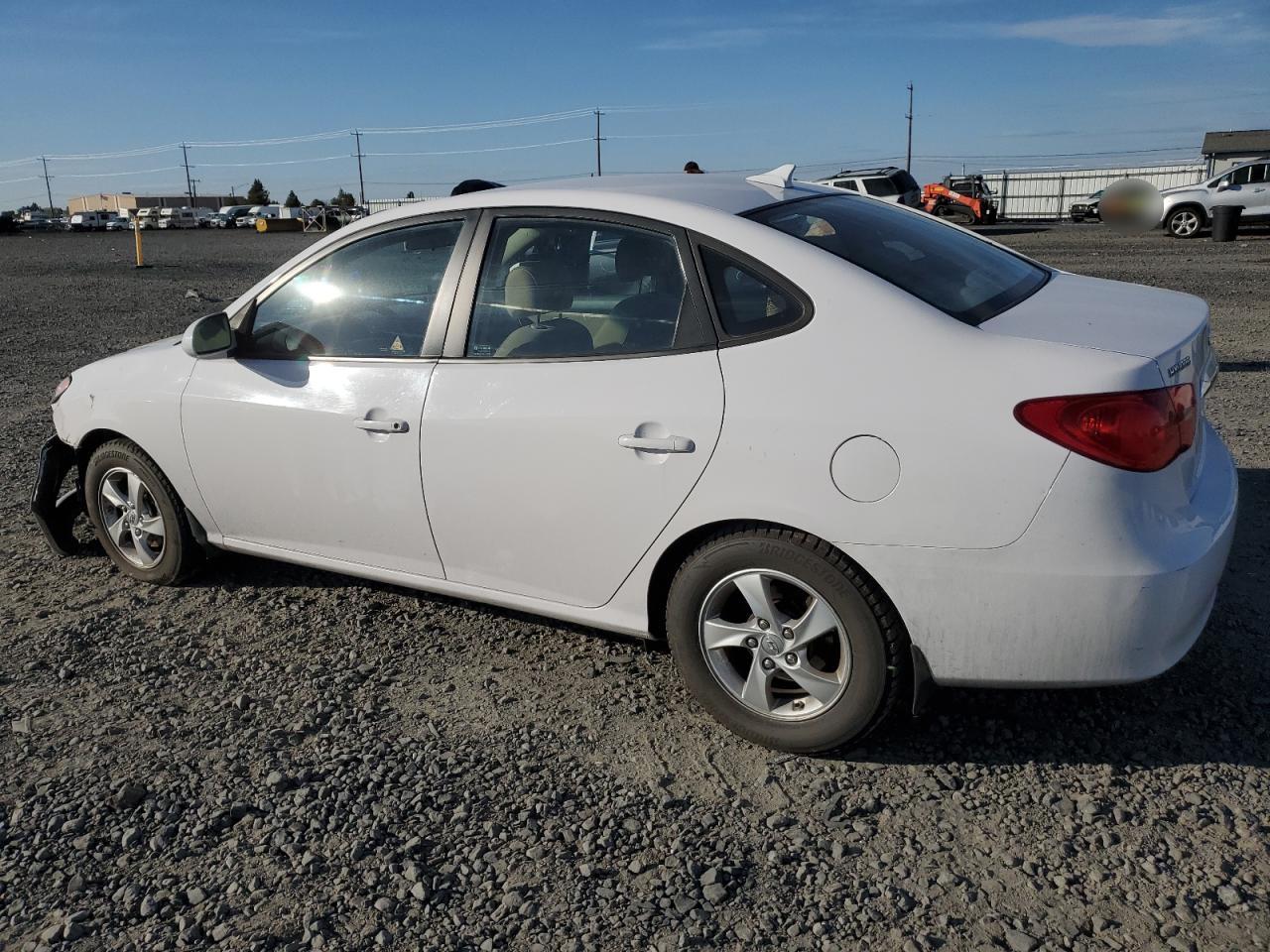 HYUNDAI ELANTRA BL 2010 white sedan 4d gas KMHDU4AD9AU846213 photo #3