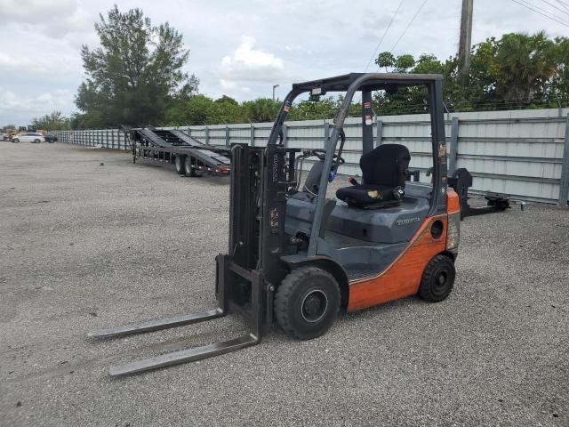 TOYOTA FORKLIFT 2015 orange   M1AF37 photo #3