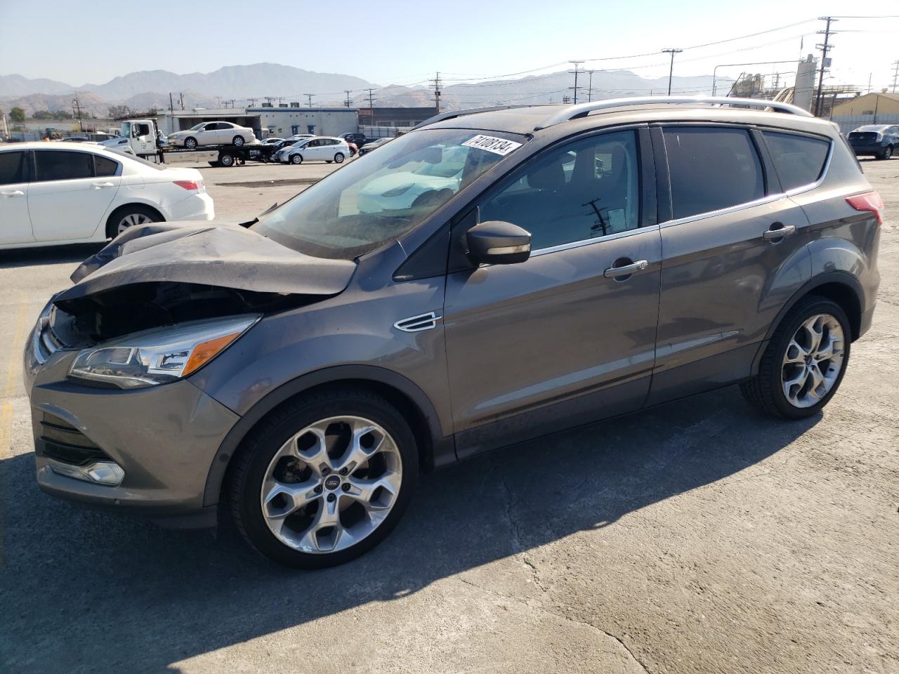 Lot #2987033796 2014 FORD ESCAPE TIT