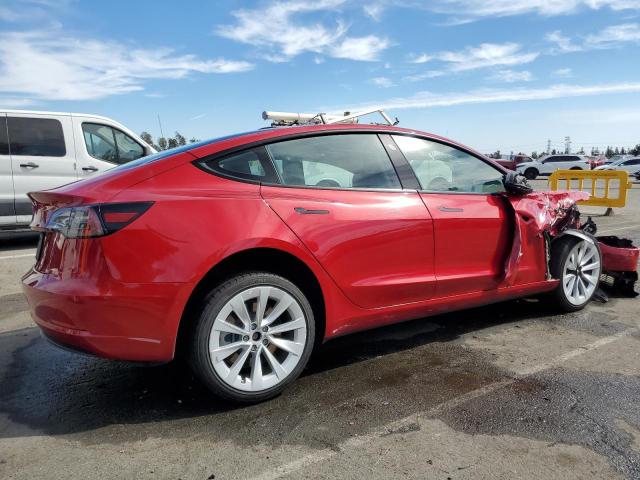 TESLA MODEL 3 2022 red  electric 5YJ3E1EA5NF184883 photo #4