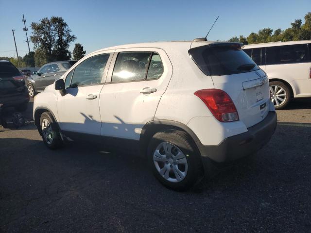 CHEVROLET TRAX LS 2015 white  gas KL7CJKSB6FB100604 photo #3