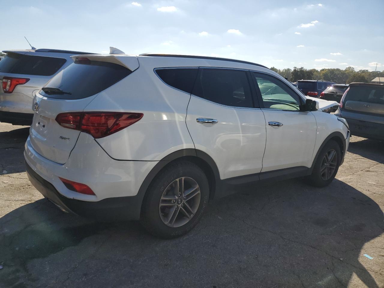 Lot #3022936130 2017 HYUNDAI SANTA FE S