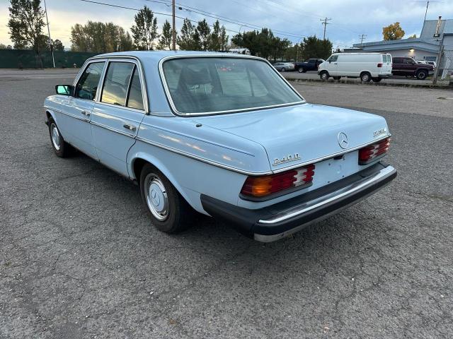 MERCEDES-BENZ 240D 1979 blue   12312310098357 photo #4