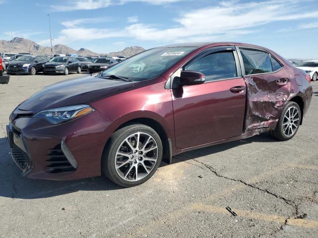 TOYOTA COROLLA L 2017 burgundy  gas 5YFBURHE8HP581427 photo #1