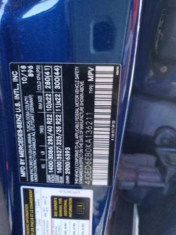 2019 MERCEDES-BENZ GLE COUPE - 4JGED6EB0KA136211