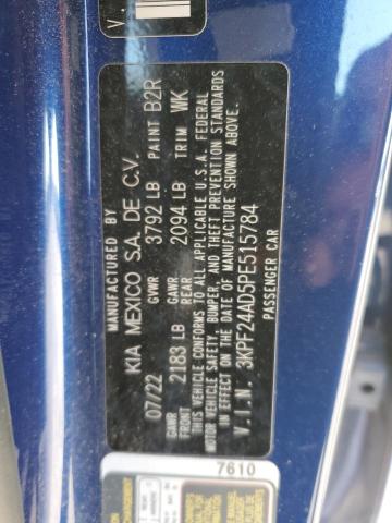 2023 KIA FORTE LX - 3KPF24AD5PE515784