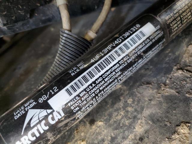 2013 ARCTIC CAT WILDCAT 4UF13MPV4DT301310