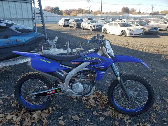 YAMAHA YZ250 F 2021 blue  gas JYACG40C7MA022440 photo #1