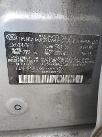2017 HYUNDAI ELANTRA SE - 5NPD84LF3HH142777