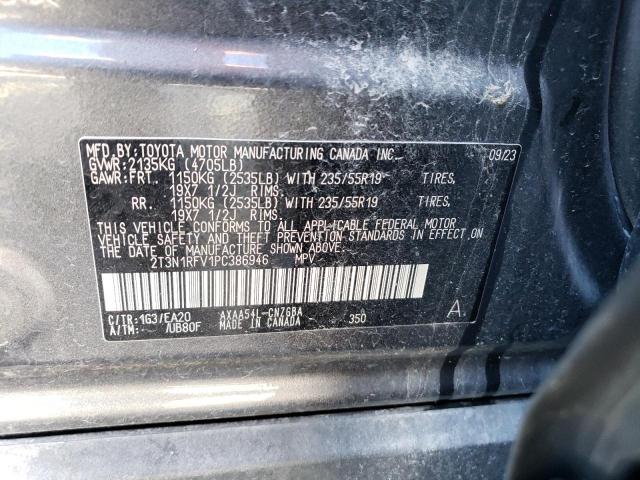 2023 TOYOTA RAV4 LIMIT - 2T3N1RFV1PC386946