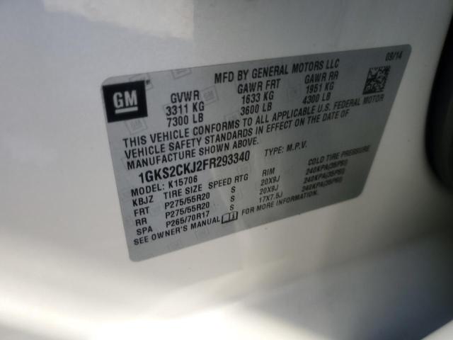 2015 GMC YUKON DENALI 1GKS2CKJ2FR293340
