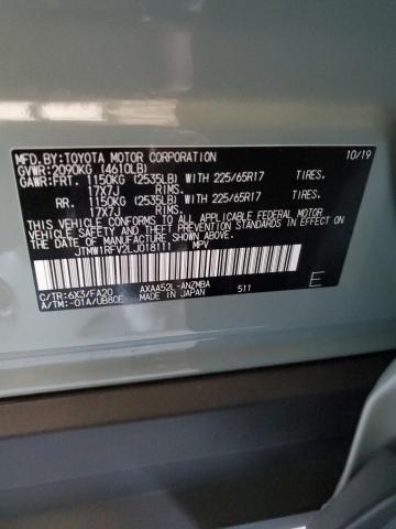 2020 TOYOTA RAV4 XLE - JTMW1RFV2LJ018111