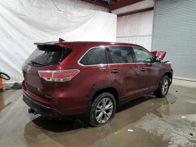 VIN 5TDBKRFH9ES035614 2014 Toyota Highlander, LE no.3