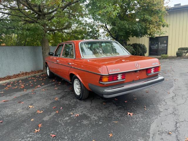 MERCEDES-BENZ 240 D 1983 orange sedan 4d diesel WDBAB23A4DA000581 photo #4