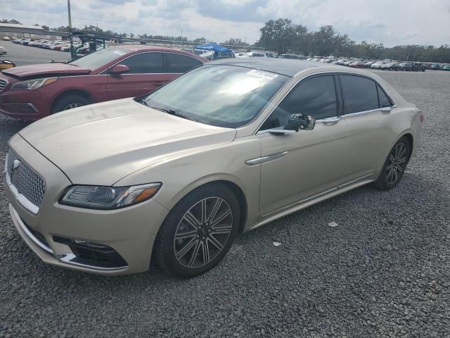 LINCOLN CONTINENTA 2017 gold sedan 4d gas 1LN6L9RP4H5608197 photo #1